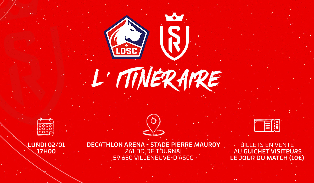LOSC - SDR L'itinéraire infos déplacement