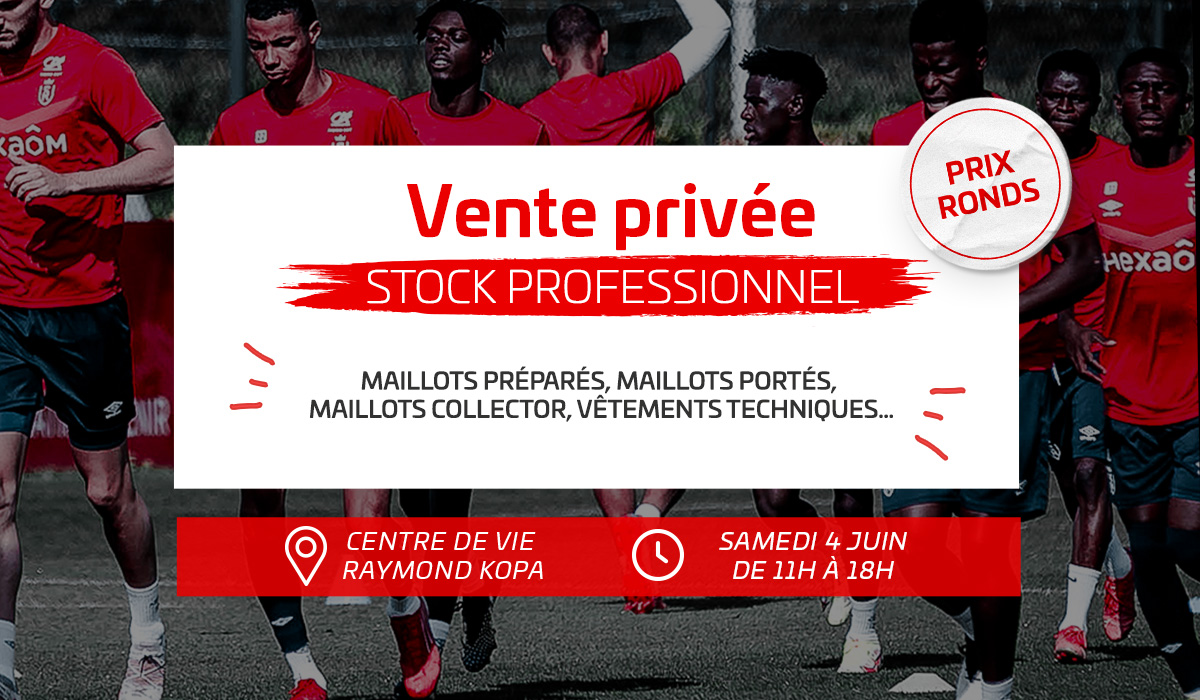 Vente privée stock pro SDR