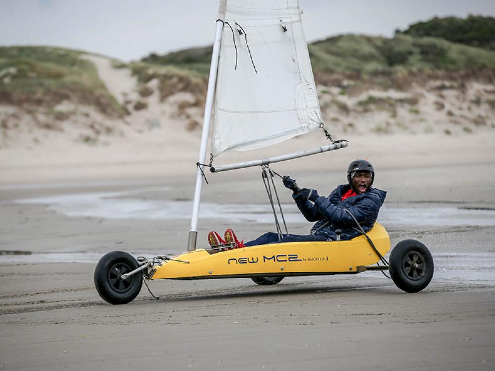 Char à voile - Ghislain Konan 