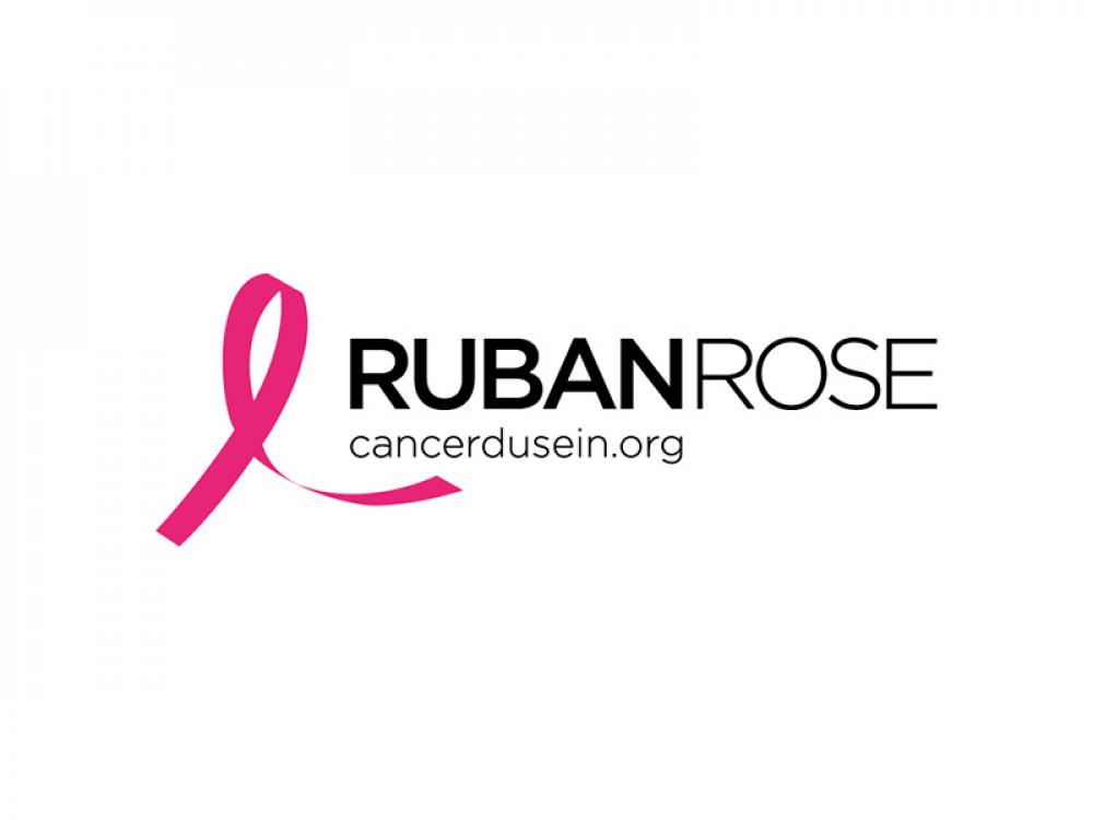 Ruban rose