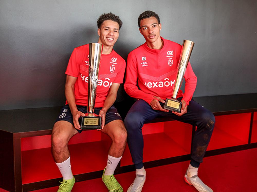 Ilan Kebbal et Hugo Ekitike