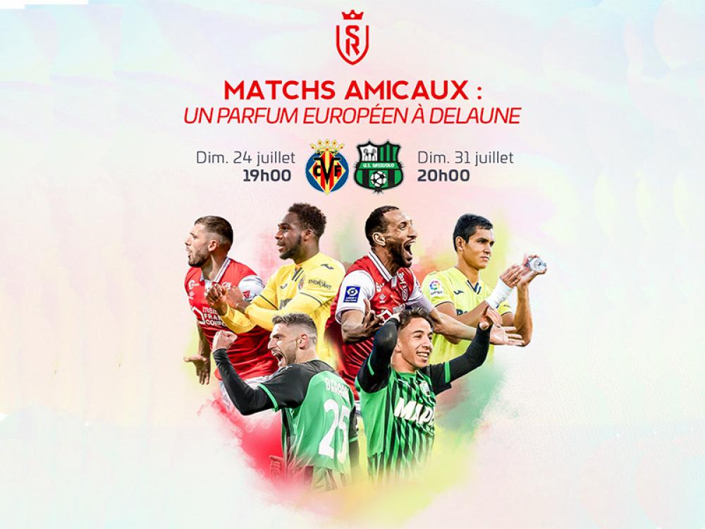 Matchs amicaux Stade de Reims