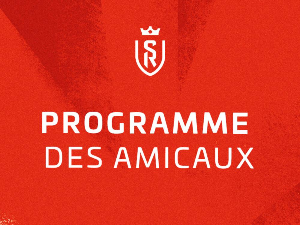 Programme amicaux Stade de Reims