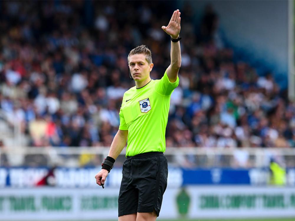 Marc Bollengier, arbitre de la J3
