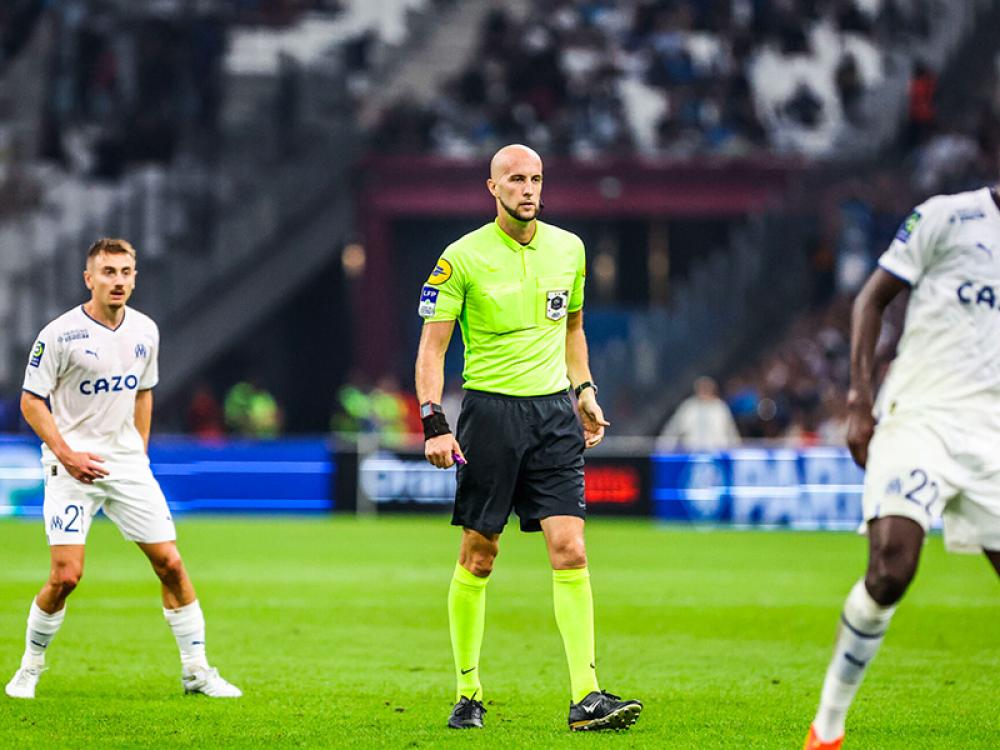 Eric Wattellier, arbitre d'OM-SDR