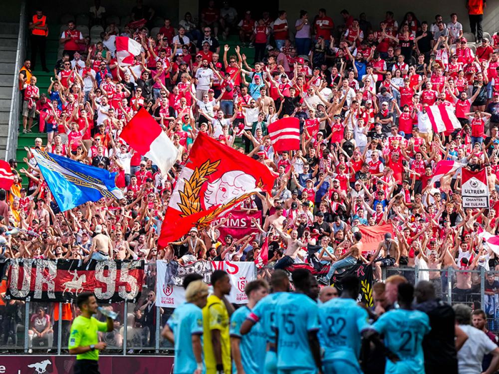 FCM-SDR : près de 1000 supporters présents pour encourager les Rémois ! 