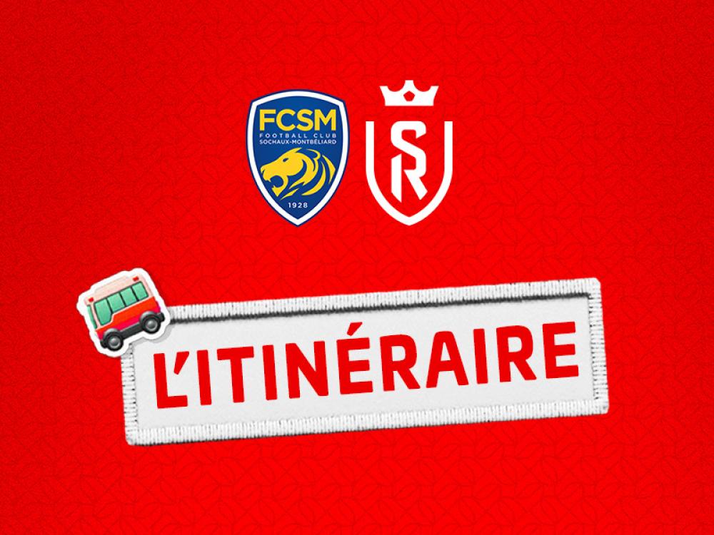 L'Itinéraire pour se rendre à Sochaux ! 