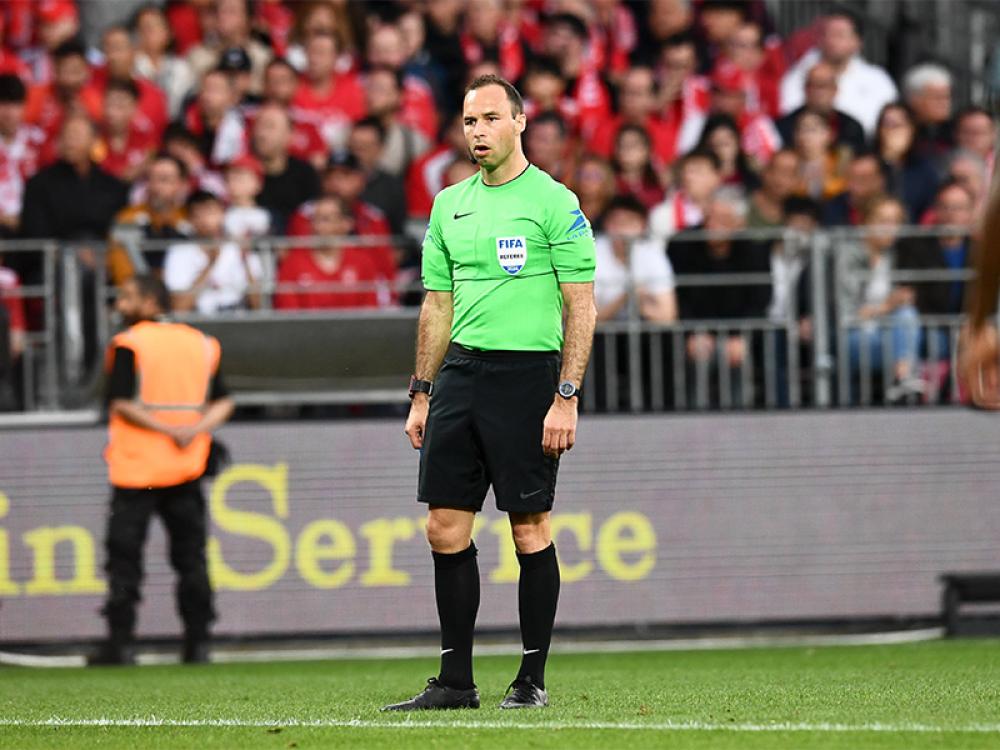 L'arbitre pour la J26